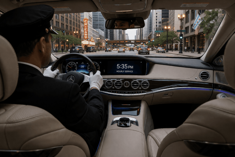 chauffeur service - hourly basis