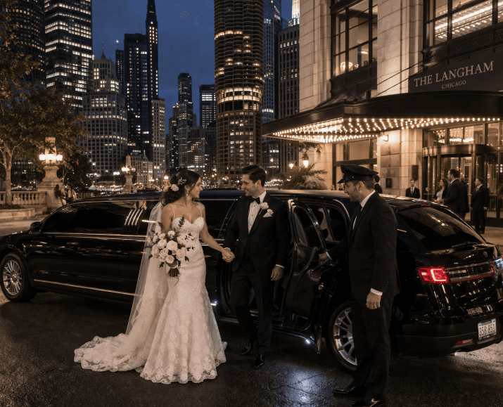 Chicago wedding limo service