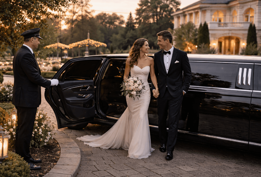 Wedding Limousine in Orland Park Wedding Limousine in Orland Park