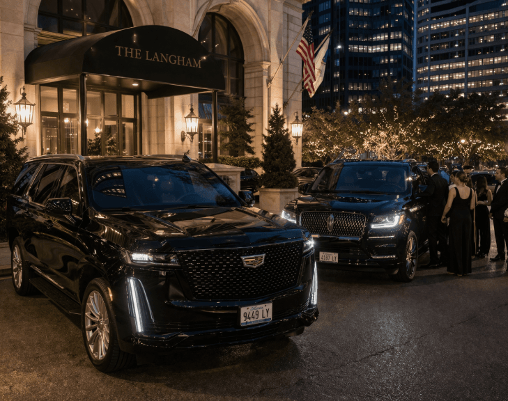 Wedding transportation in Chicago