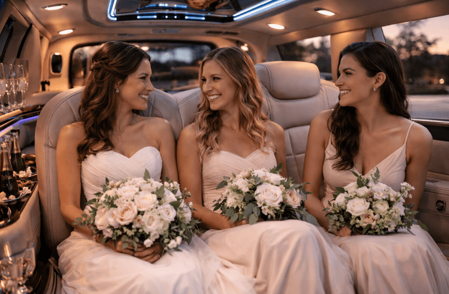 Wedding transportation in Orland Park Wedding transportation in Orland Park